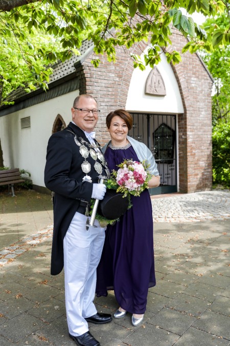 Jürgen I. Lindner und Königin Larissa